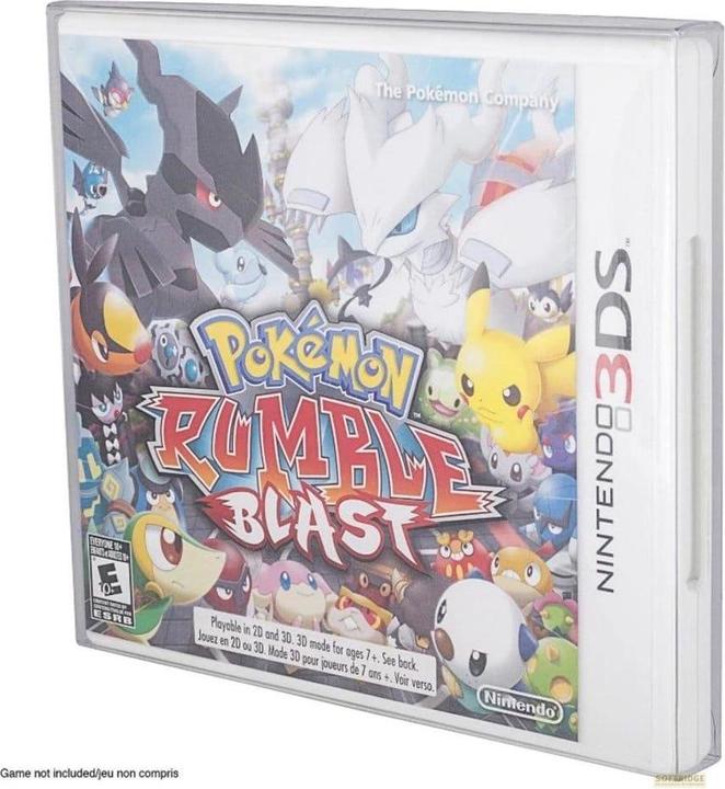 Actual product image Evoretro Pack 25 boîtes de protection en PET pour jeux 3DS (NTSC) Games (3DS)