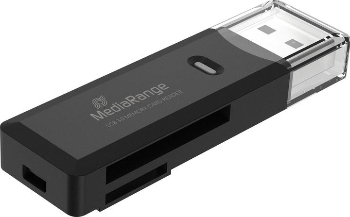 Image du produit MediaRange MRCS507 Lecteur de cartes intégré USB 3.0 noir (USB)