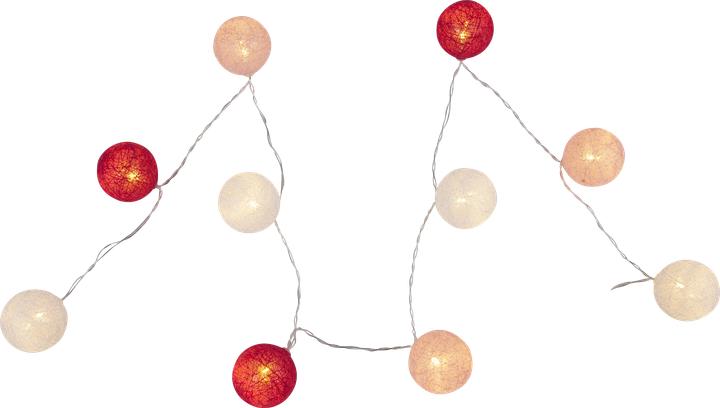 Actual product image Globo LED light chain Venuto (1.35 m)