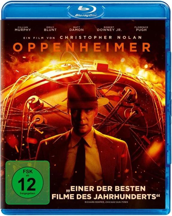 OPPENHEIMER (2023) BD (Blu-ray, 2023, Allemand, Anglais, Italien, Français)