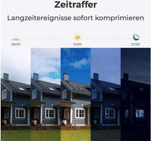 Actual product image Reolink Argus B330 2K+ camera + solar panel (2560 x 1440 Pixels)