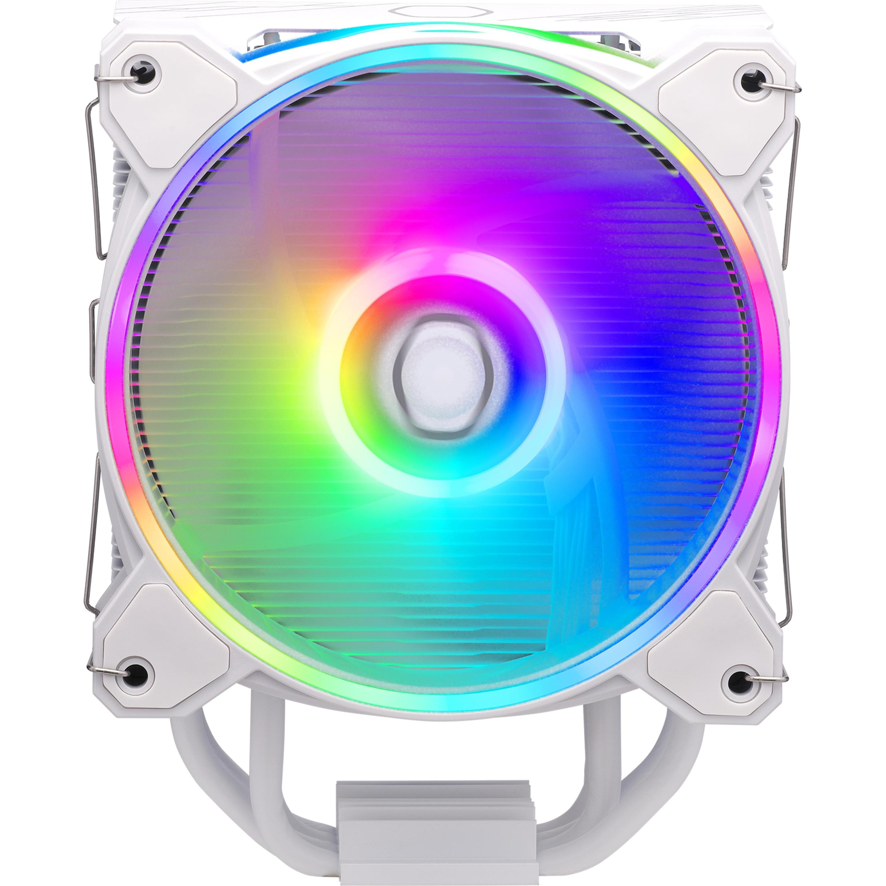 Thumbnail - Cooler Master Hyper 212 Halo White (154 mm), CPU Kühler, Weiss