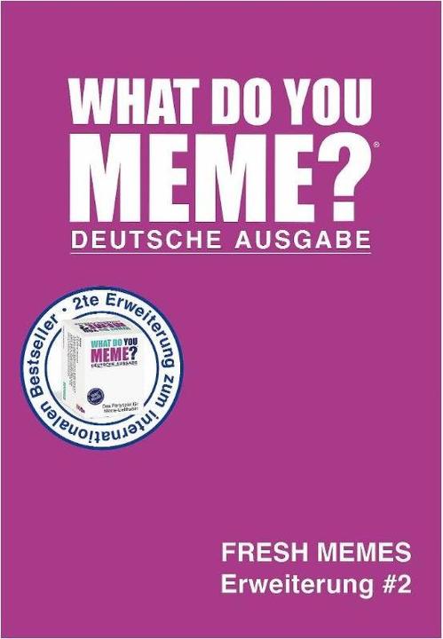 Actual product image What Do You Meme - Fresh Memes Extension (German)