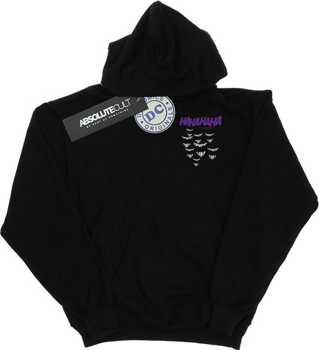 Immagine prodotto Felpa con cappuccio con stampa sul petto di Batman Joker Smile (4XL)