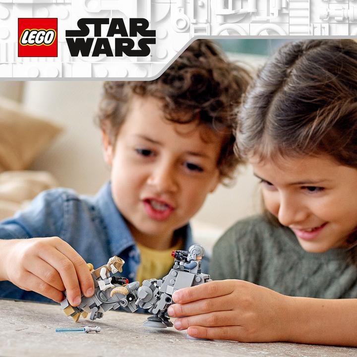Actual product image LEGO AT-AT vs Tauntaun Microfighters (75298, LEGO Star Wars)