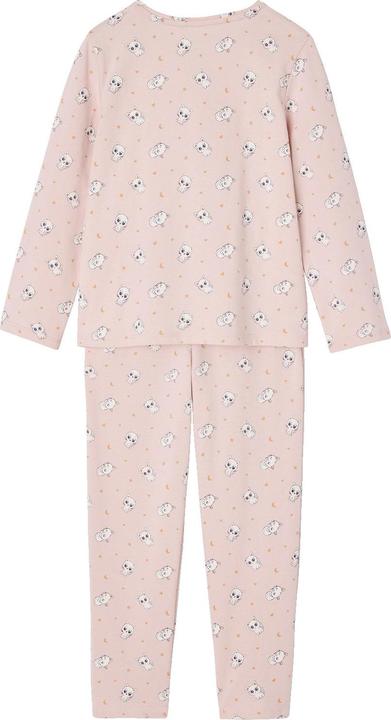 Produktbild Vertbaudet Mädchen Schlafanzug-Set: Cape mit Katzenohren, Shirt & Hose KATZE (146, 152)
