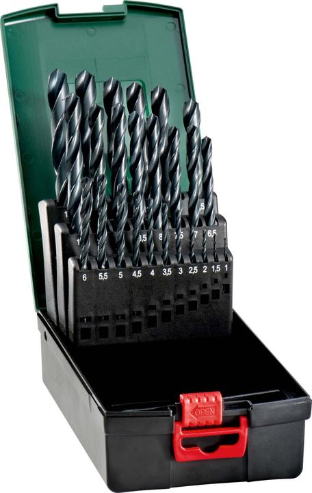 Actual product image Metabo HSSRPlastic cassette (1 mm, 1.5 mm, 2 mm, 2.5 mm, 3 mm, 3.5 mm, 4 mm, 4.5 mm, 5 mm, 5.5 mm, 6 mm, 6.5 mm, 7 mm, 7.5 mm, 8 mm, 8.5 mm, 9 mm, 9.5 mm, 10 mm, 10.5 mm, 11 mm, 11.5 mm, 12 mm, 12.5 mm, 13 mm)