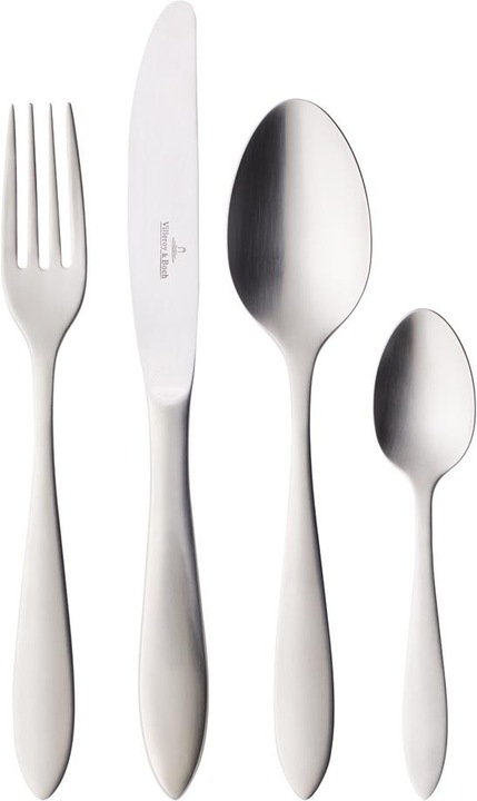 Produktbild Villeroy & Boch Tafelbesteck 68tlg. Arthur gebürstet (68 Stück, Besteck Set)