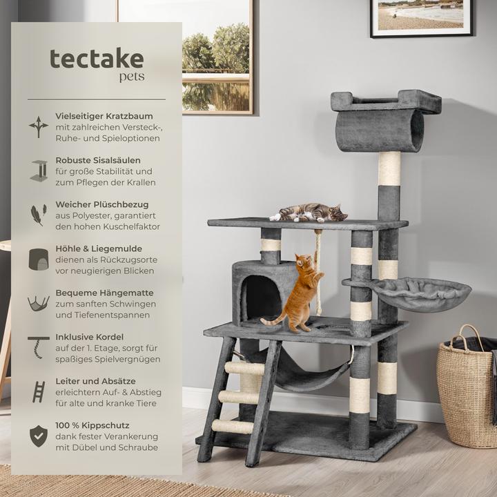 Actual product image tectake Stokeley (141 cm, Grey)