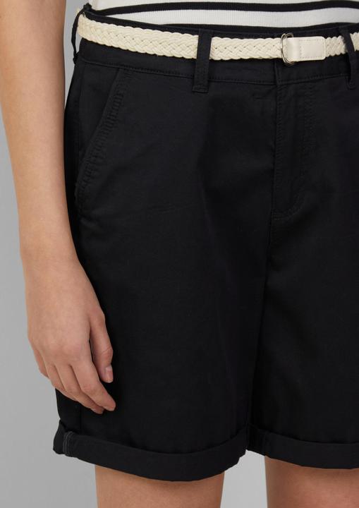 Produktbild S.Oliver Hose Shorts mit geflochtenem Gürtel und Garment Dye (44)