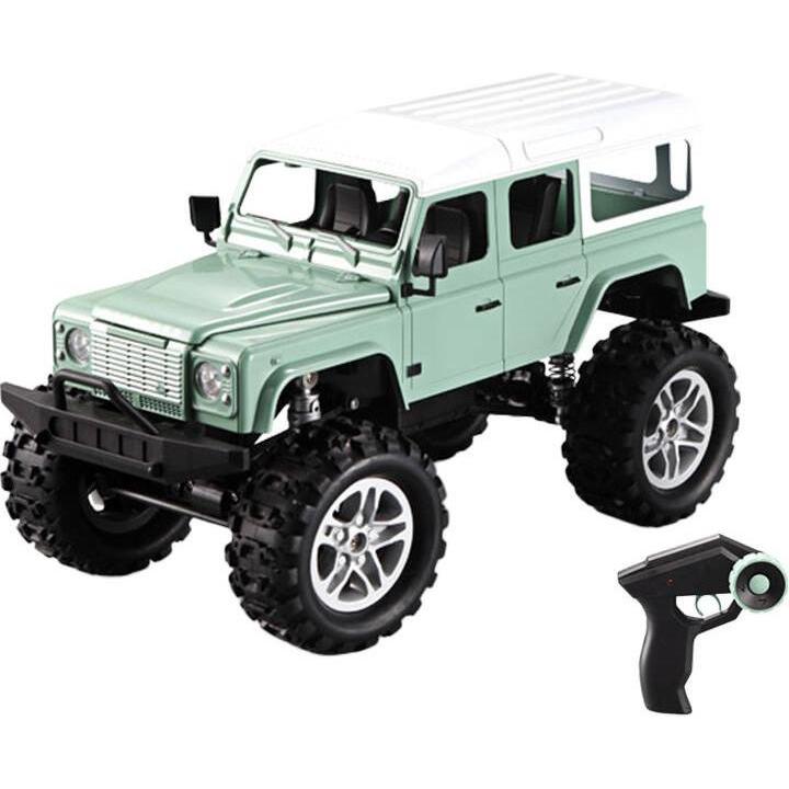 Double Auto telecomandata 1:14 (verde) Land Rover Defender E327-003