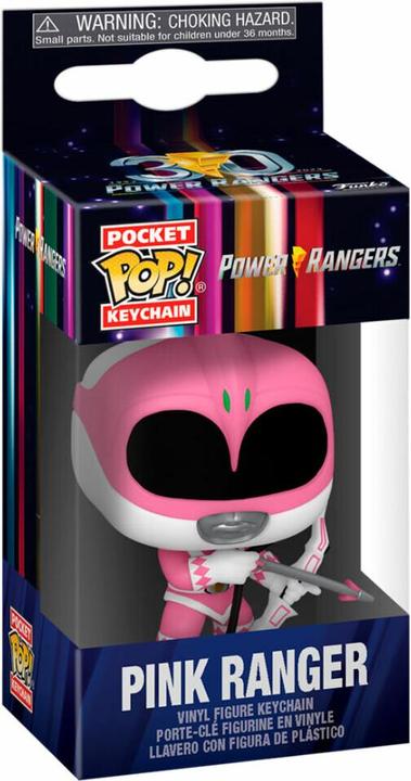 Productafbeelding Funko Power Rangers 30e présentoir porte-clés Pocket POP! Vinyl Pink Ranger 4 cm (12)