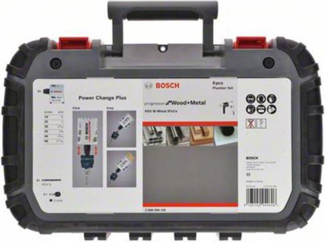 Actual product image Bosch Professional Zubehör Progressor for Wood and Metal (19 mm, 25 mm, 30 mm, 35 mm, 40 mm, 68 mm)