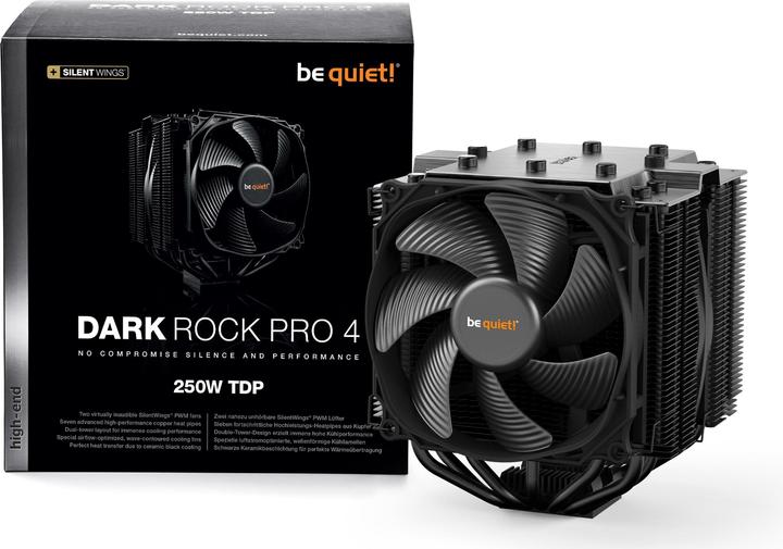 Actual product image be quiet! Dark Rock Pro 4 (162.80 mm)