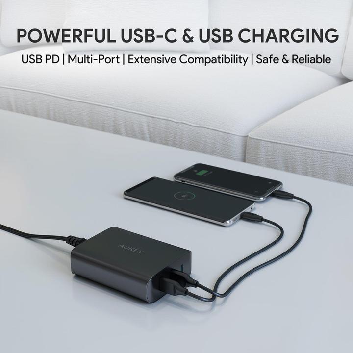 Actual product image Aukey PA-Y12 Charging Station (60 W, 1 portion)
