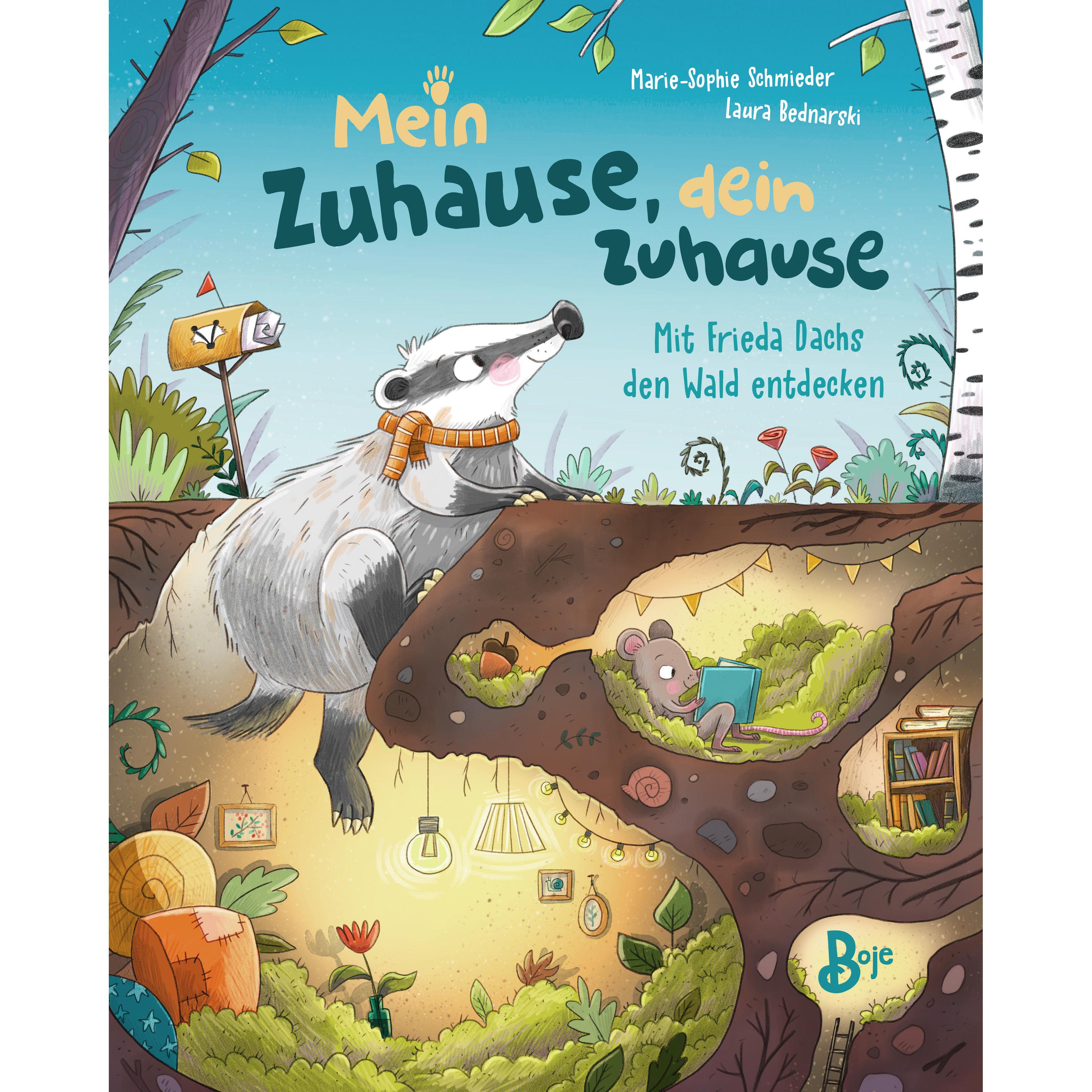 Mein Zuhause, dein Zuhause - Mit Frieda Dachs den Wald entdecken, Kinderbücher von Marie-Sophie Schmieder