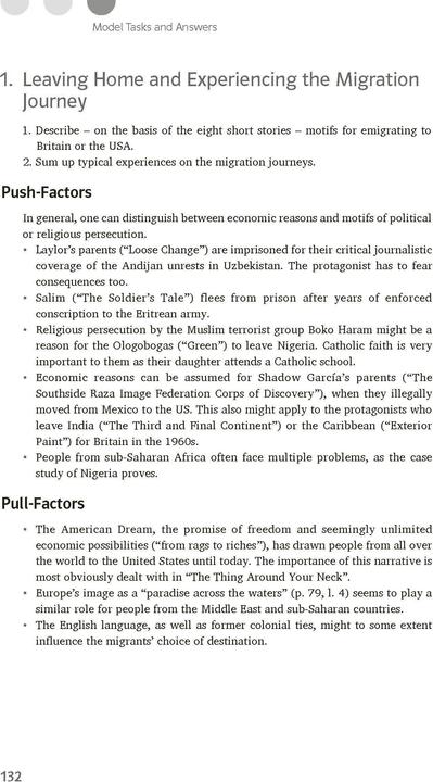 Image du produit Lektürehilfen Crossing Borders - Stories of Migration and Cultural Identity (Allemand, Anglais, 2023)