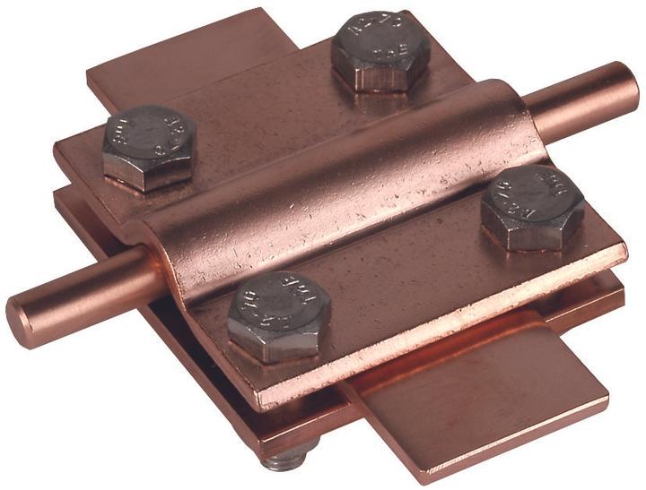 Actual product image Dehn Cross piece Cu f. Rd 8-10/Fl 30mm Fl 318207 (Plugs and connectors)