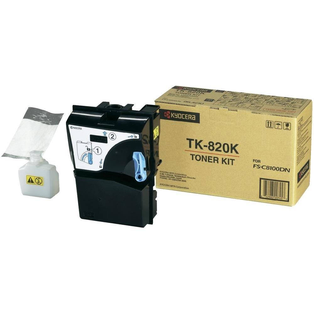 Kyocera, Toner, Tk-820k (BK)