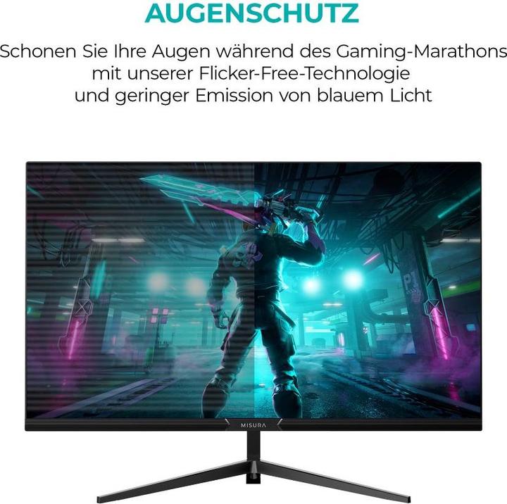 Actual product image Misura Gaming monitor 27" - 240 Hz (1920 x 1080 pixels, 27")