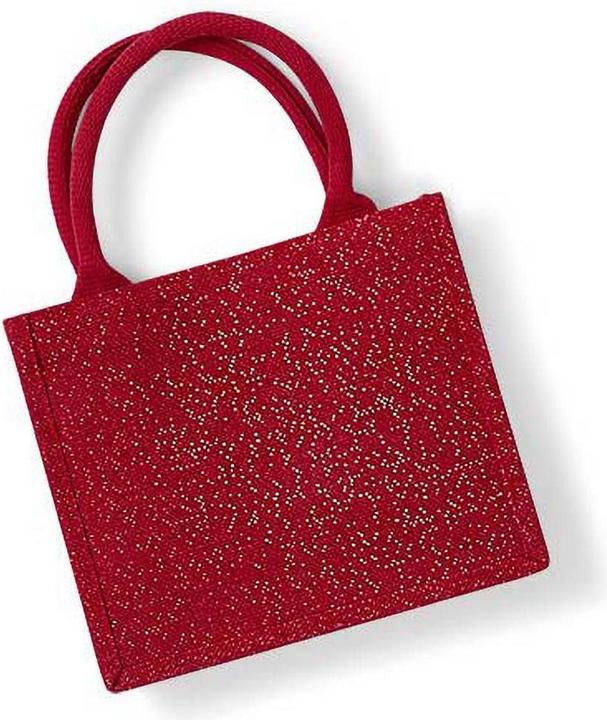 Actual product image Westford Mill - Mini sac cadeau en jute brillant