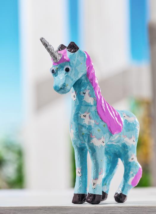 Actual product image Décopatch Cardboard figures 16 x 6 x 21 cm unicorn