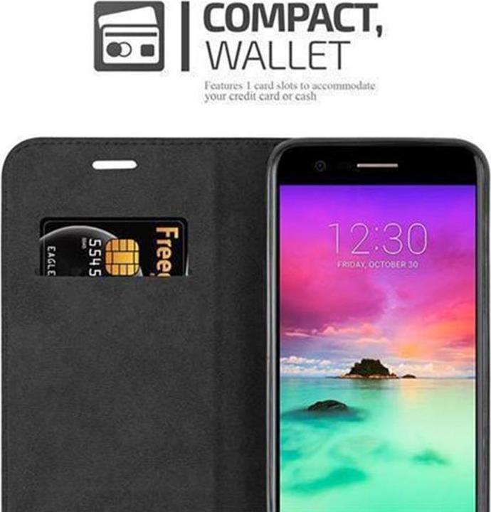Produktbild Cadorabo Book Invisible Magnet Cover (LG K10)