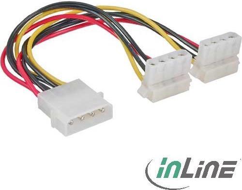 Actual product image InLine Y power cable