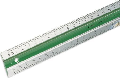 Produktbild Linex Lineal (30 cm, Kunststoff)