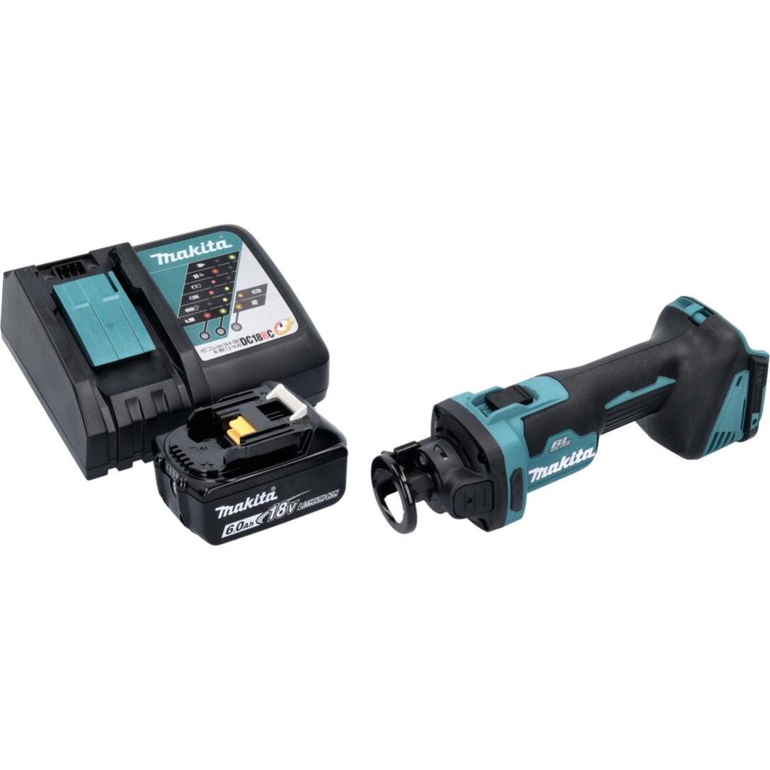 Thumbnail - Makita, Spezialsäge, DCO 181 RG1 Akku Rotationsschneider 18 V 32000 U/min Brushless + 1x Akku 6,0 Ah + LadegerÃ¤t