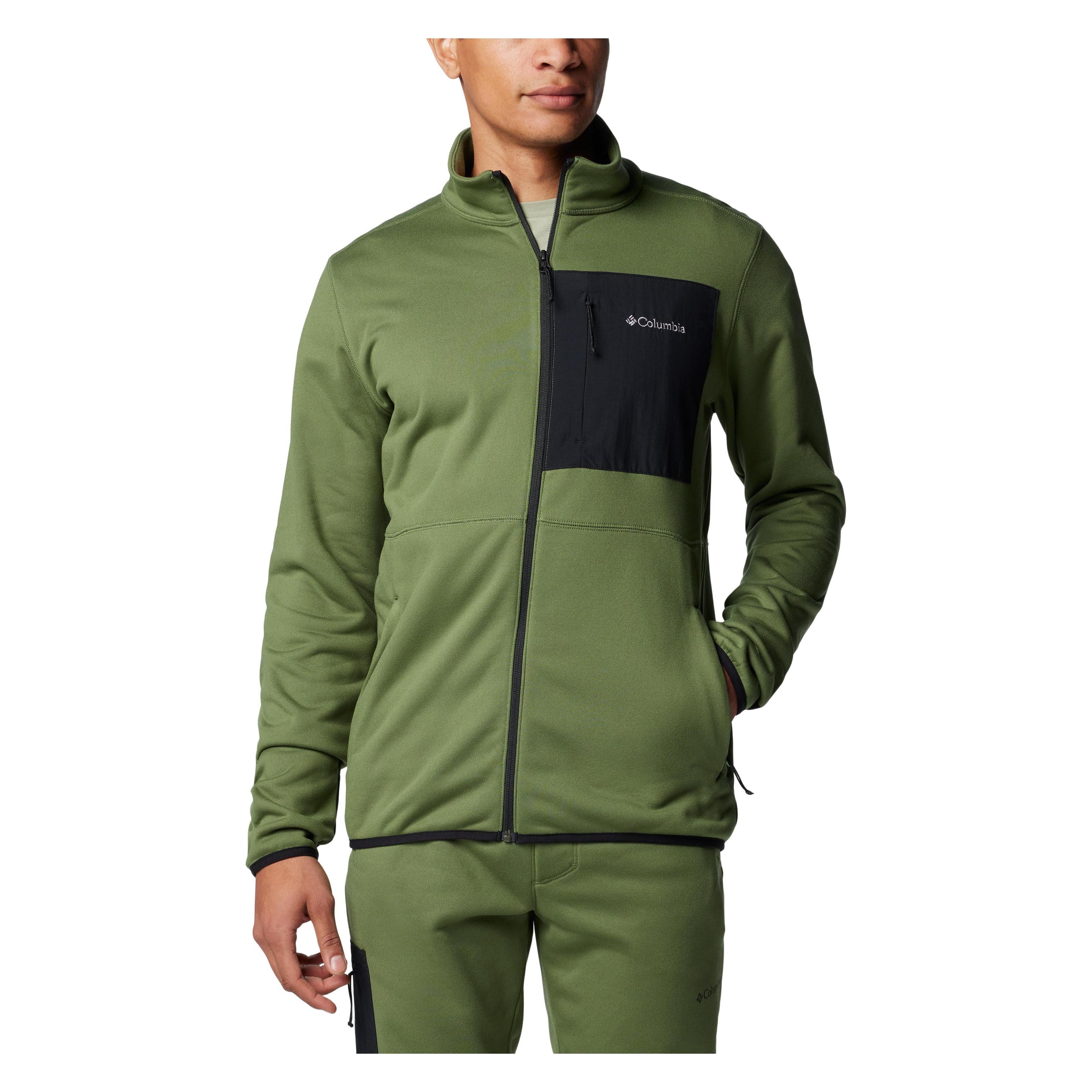 Columbia, Herren, Outdoorjacken, Hike™ Full Zip Ii (Xl), Grün, Xl