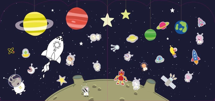Produktbild Peppa Pig Stickern Malen Gestalten