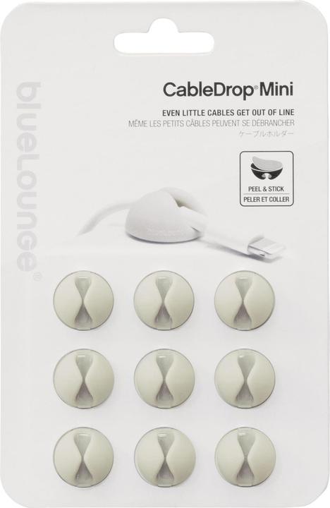 Immagine prodotto BlueLounge CableDrop Mini, 9 pezzi