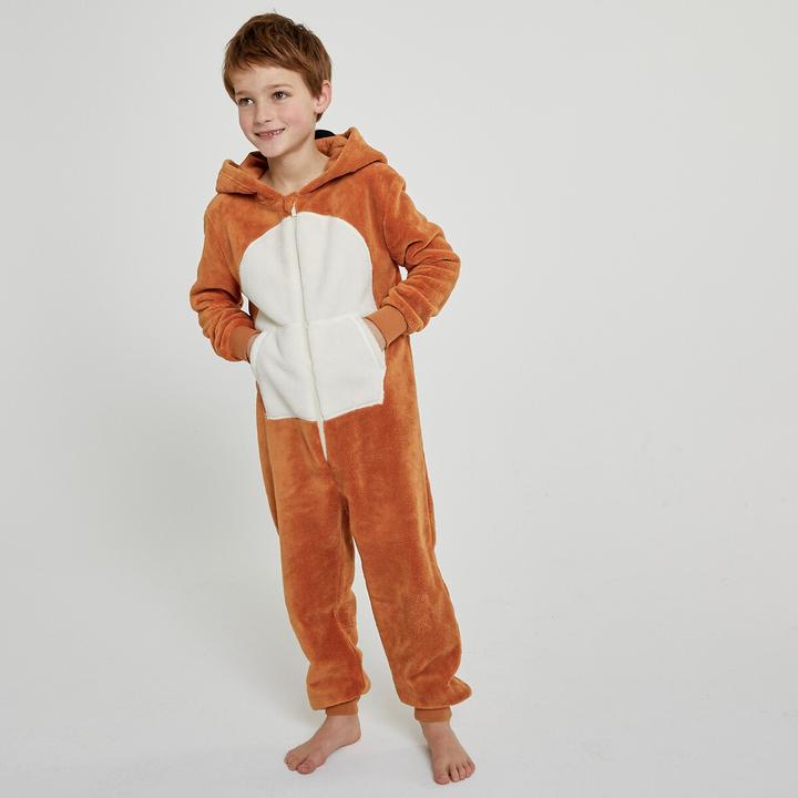 Immagine prodotto La Redoute Collections Tuta in volpe con cappuccio (98)