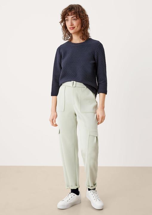 Produktbild s.Oliver Sweatshirt Sweatshirt aus Viskosemix (L)