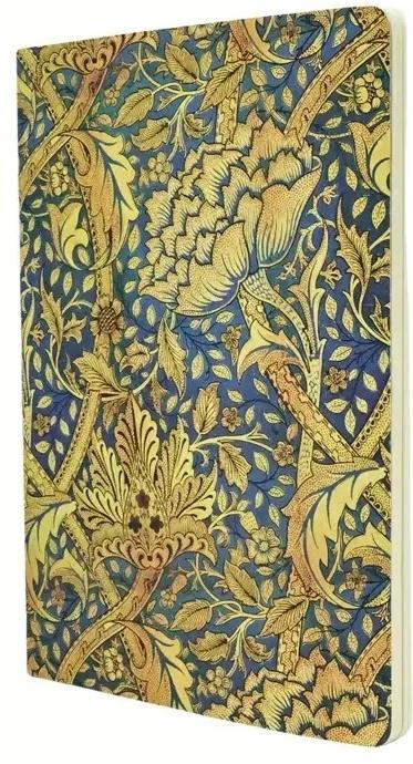 Image du produit Paperblanks Notizheft A5 Morris Windstoss (A5, À rayures, Couverture rigide)