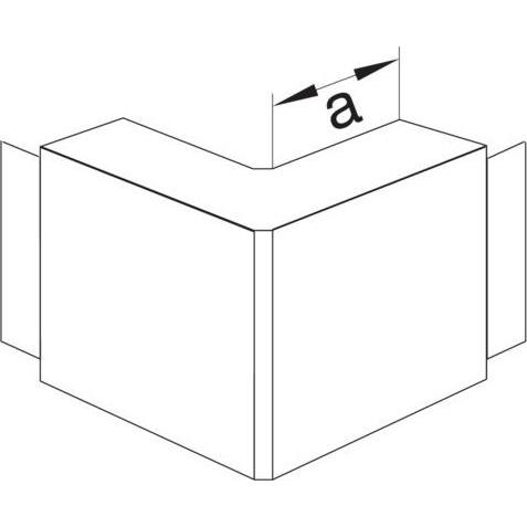 Thumbnail - Hager, Leitungsführung, TEH M66627035 AuÃeneck,LFH 40060,lichtgrau
