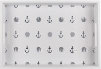 Nährwerte und Zutaten Ootb Weisses Holz-tablett, Modern Maritime