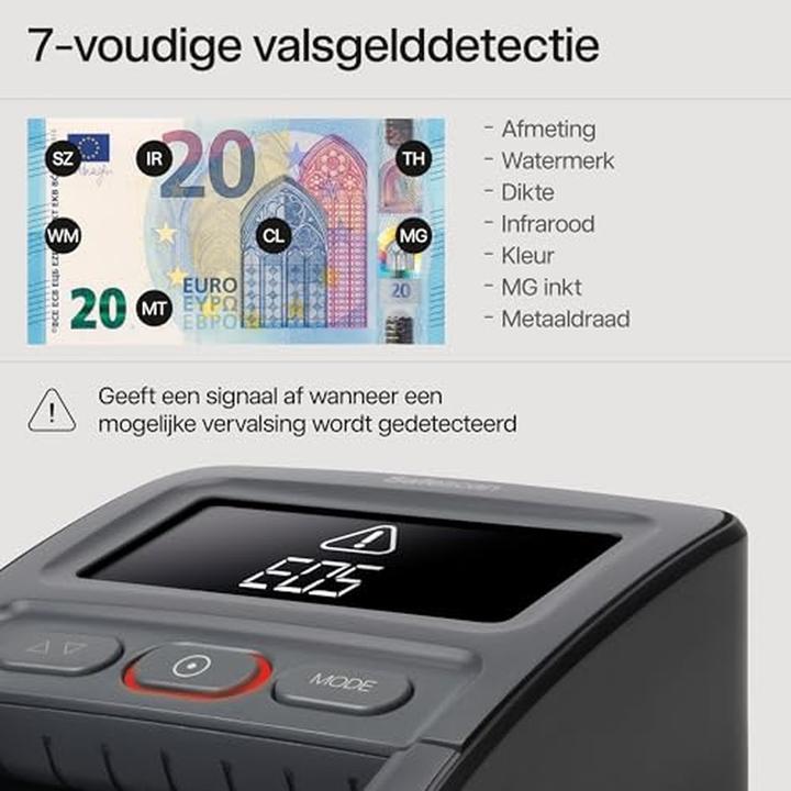 Immagine prodotto Safescan 155-S (G2) (Validatore di banconote)