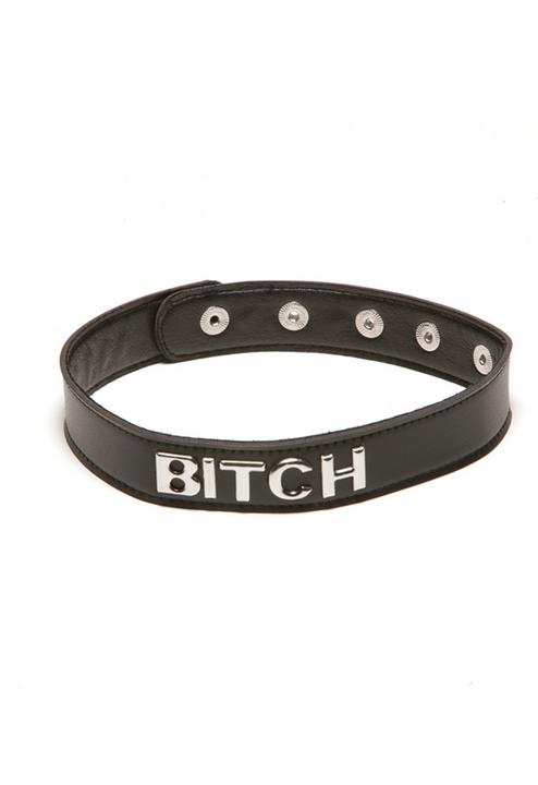 Actual product image Allure X-Play "bitch" collar