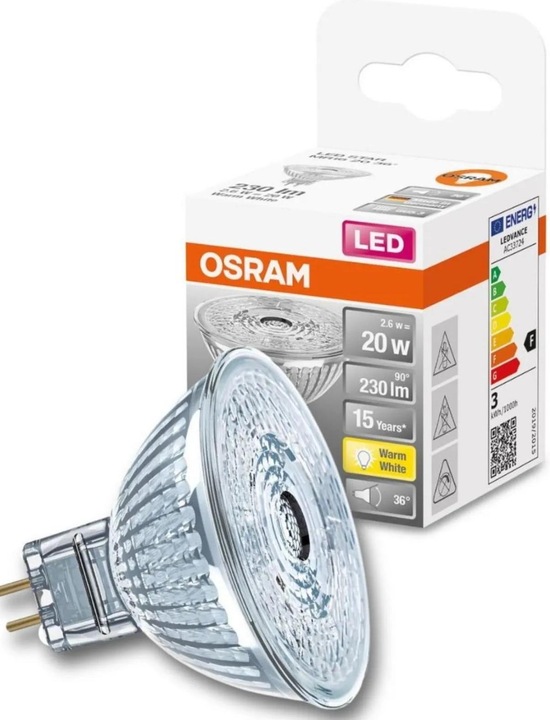 Produktbild Osram Led Star Mr16 (GU5.3, 2.90 W, 210 lm, 1 x, F)
