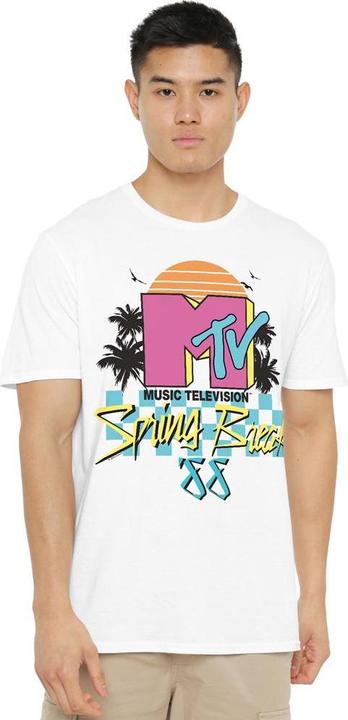 Actual product image MTV Mens Spring Break Checkerboard T-Shirt (S)