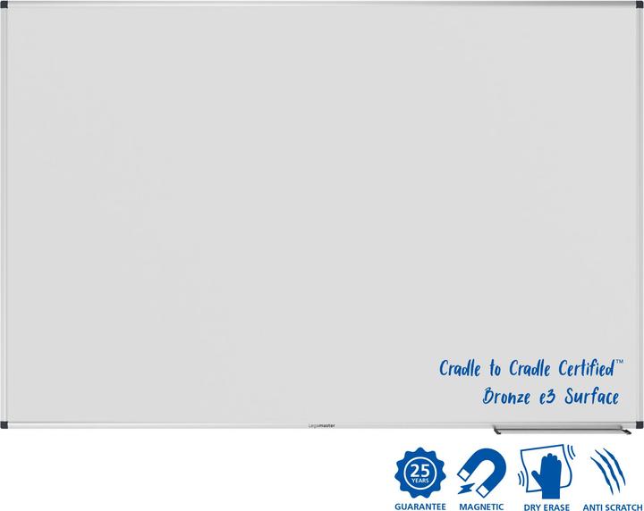 Actual product image Legamaster Magnetic whiteboard Unite Plus 100 cm x 150 cm, white (100 x 150 cm)
