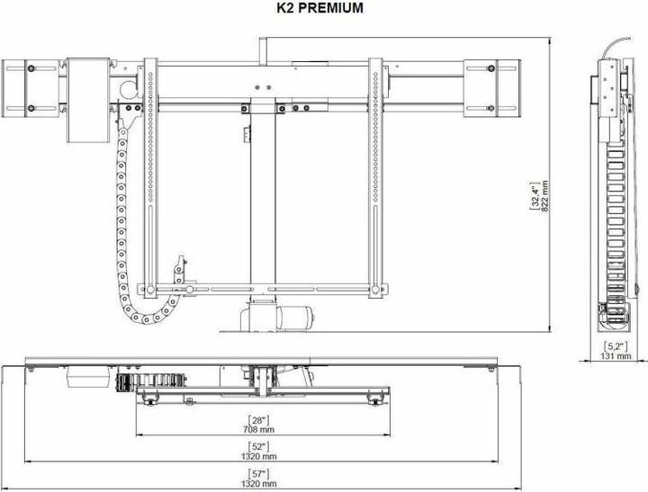 Produktbild DSS TV Lift Premium 2 (50 kg)