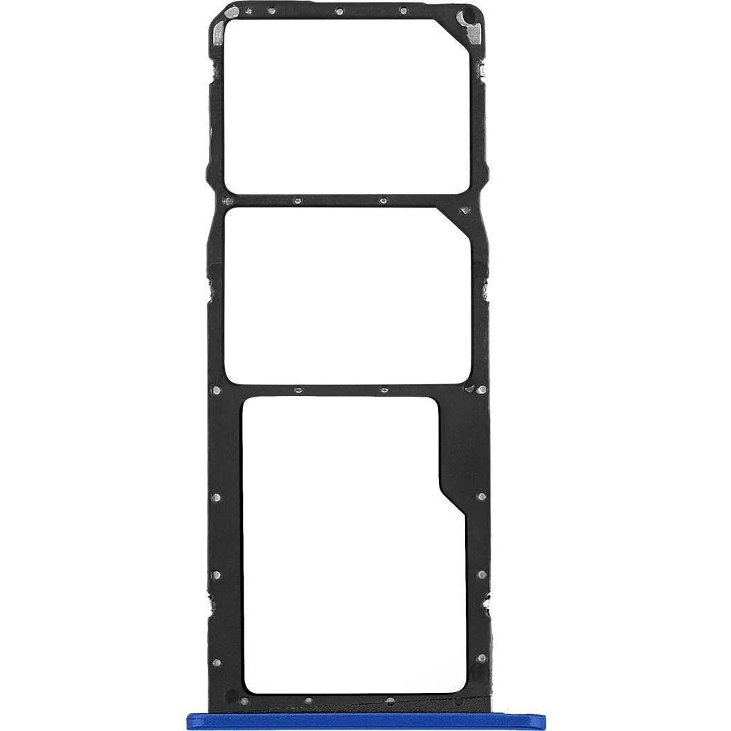 Clappio SIM-Kartenhalter Ersatzteil (Honor 8X), Mobilgerät Ersatzteile, Blau