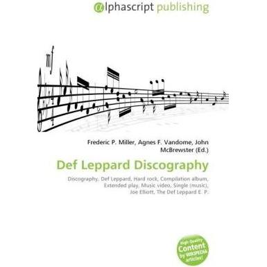 Def Leppard Discography, Fachbücher