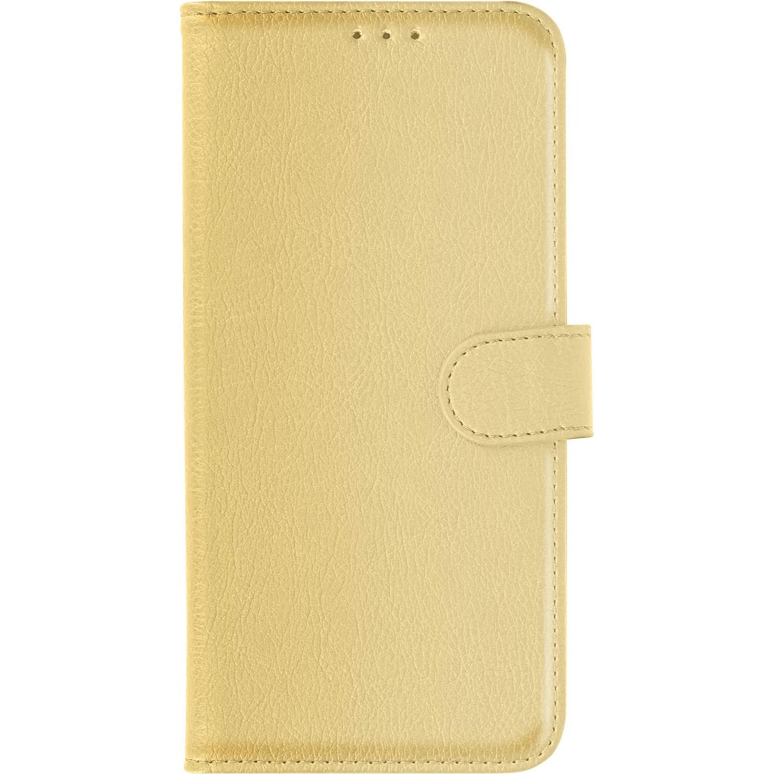 Avizar Chesterfield Wallet Cover Series (Apple iPhone XR), Smartphone Hülle, Gelb