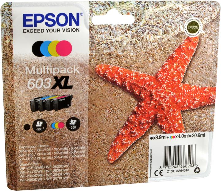 Immagine prodotto Epson 603XL Multipack (M, Y, C, FC)