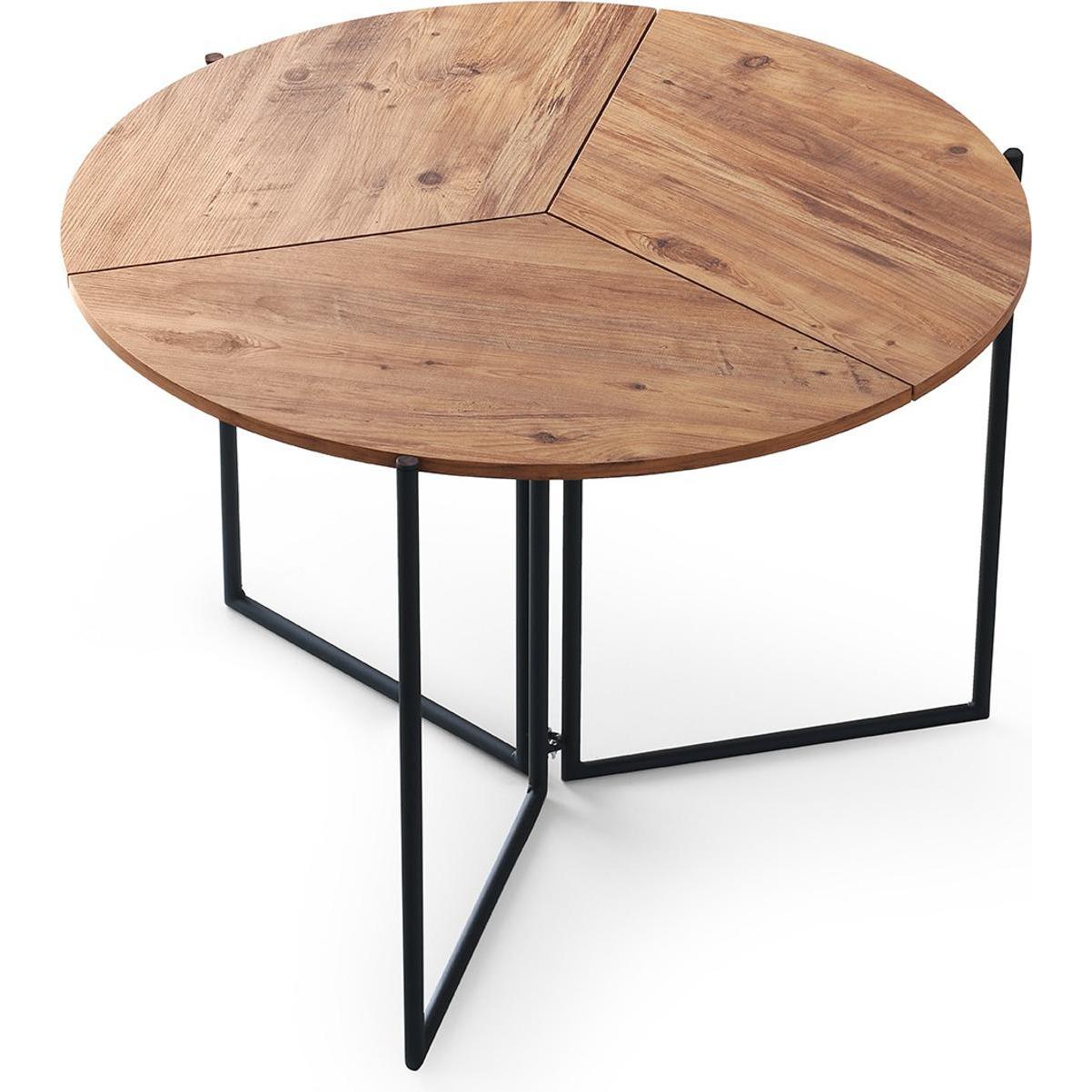 Hanah Home, Esstisch, Malia (100 x 100 x 72 cm)