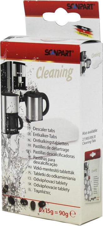 Productafbeelding Scanpart 2790000845 2790000845 Ontkalkingstabletten 6 stuks. (90 ml)